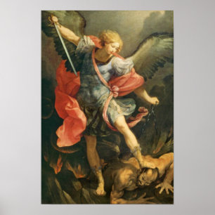 St. Michael the Archangel Prayer Angel Poster