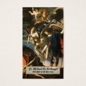 St. Michael the Archangel Prayer Heilige Kaart (Voorkant)