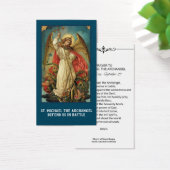 St. Michael the Archangel Prayer Heilige Kaart (Bureau)