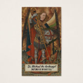 St. Michael the Archangel Prayer Heilige Kaart (Voorkant)