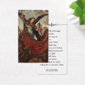 St. Michael the Archangel Prayer Heilige Kaart (Bureau)