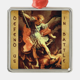 St. Michael the Archangel Prayer Metalen Ornament