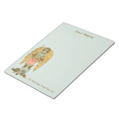 St. Michael the Archangel (RLS 12) 8,5 x11" Notitieblok (Schuin)