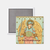 St. Michael the Archangel (RLS 12) Magneet (Voorkant / Achterkant)