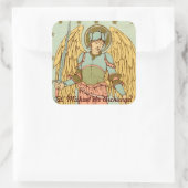 St. Michael the Archangel (RLS 12) Vierkante Sticker (Tas)