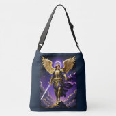 St. Michael the Archangel Roman rooms-katholiek Crossbody Tas (Achterkant)