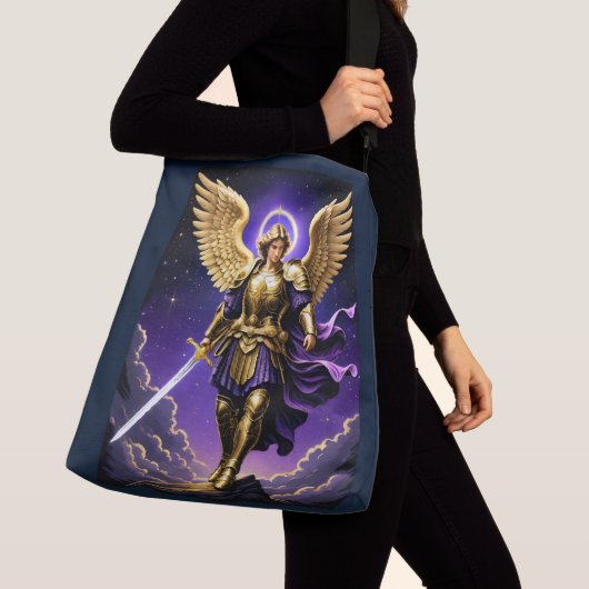 St. Michael the Archangel Roman rooms-katholiek Crossbody Tas (Dichtbij)