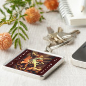 St. Michael the Archangel Sleutelhanger (Zijkant)