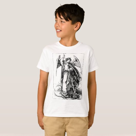 St. Michael the Archangel T-shirt (Voorkant volledig)