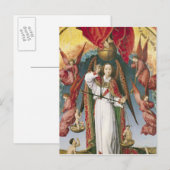 St. Michael Weighing the Souls Briefkaart (Voorkant / Achterkant)