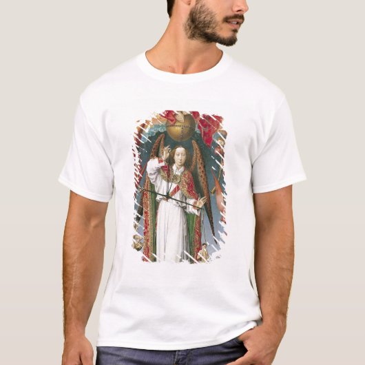 St. Michael Weighing the Souls T-shirt (Voorkant)