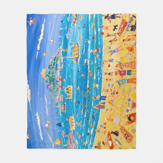 St. Michael's Mount Fleece deken van John Dyer (Voorkant)