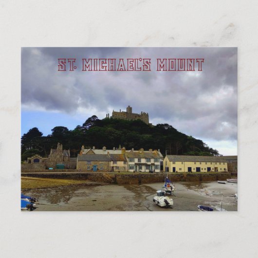 St. Michael's Mount in Cornwall Briefkaart (Voorkant)