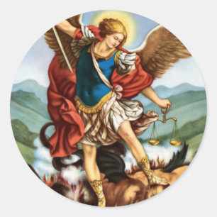 ST MICHEAL RONDE STICKER