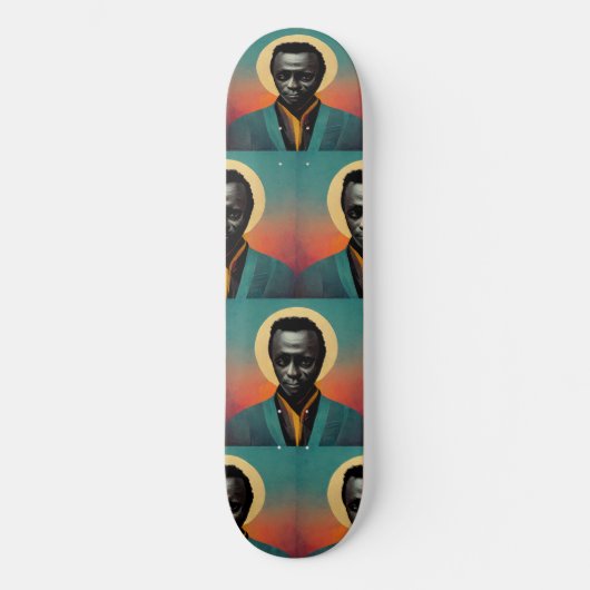St. Miles Davis Skateboard (Voorkant)
