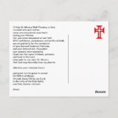 St. Monica Briefkaart (Achterkant)