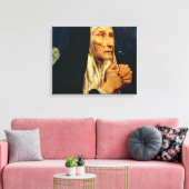 St. Monica Canvas Afdruk (Insitu (Woonkamer))