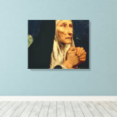 St. Monica Canvas Afdruk (Insitu (Houten vloer))