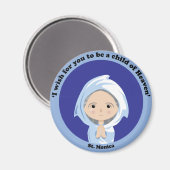 St. Monica Magneet (Voorkant / Achterkant)