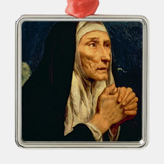 St. Monica Metalen Ornament (Voorkant)