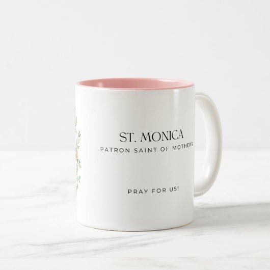 St. Monica Mug (Devant droit)