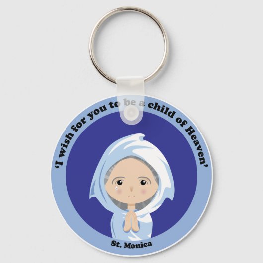St. Monica Sleutelhanger (Voorkant)