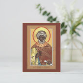 St. Mozes de Ethiopische Gebed Kaart (Staand voorkant)