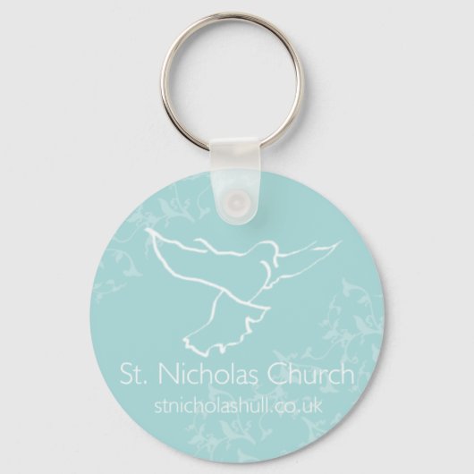 St. Nicholas Church Keyring Sleutelhanger (Voorkant)
