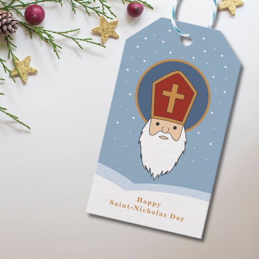 St Nicholas Day Gift Label Cadeaulabel