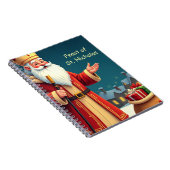 St. Nicholas Day Smiles and Warm Wishes Notitieboek (Rechterzijde)