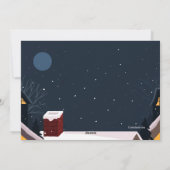 St. Nicholas et sa carte de voeux (Dos)