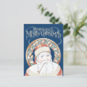 St Nicholas Feestdagenkaart (Staand voorkant)