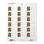 St Nicholas  Gift Label (Full Sheet)