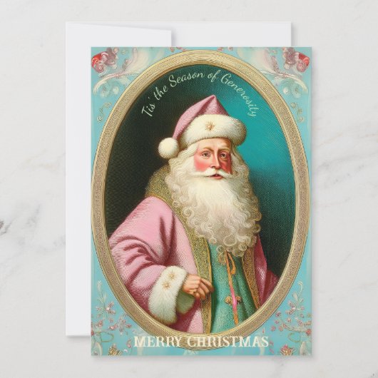  St. Nicholas Holiday Kaart (Voorkant)