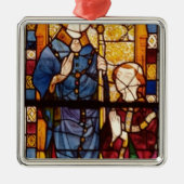 St. Nicholas met een donor Metalen Ornament (Voorkant)