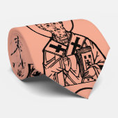 St. Nicholas of Myra Byzantine Orthodox Icon Stropdas (Opgerold)