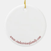 St. Nicholas Ornament (Achterkant)