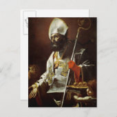 St. Nicholas van Bari Briefkaart (Voorkant / Achterkant)