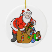St. Nick Keramisch Ornament (Achterkant)