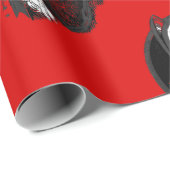 st nick krampus cadeaupapier (Rol Hoek)