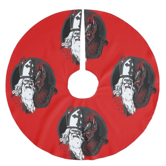 st nick krampus kerstboom rok (Voorkant)