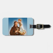 ST. NIETS VAN PADUA - VERLIES NOOIT UW BAGS! BAGAGELABEL (Voorkant horizontaal)