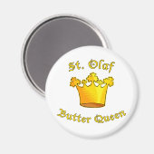 St. Olaf Butter Queen Products Magneet (Voorkant / Achterkant)