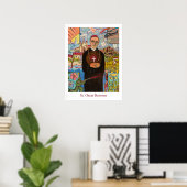 St. Oscar Romero katholiek klaslokaal poster (Thuiskantoor)