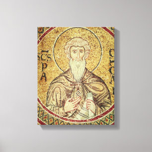 St. Pachomius Canvas Afdruk