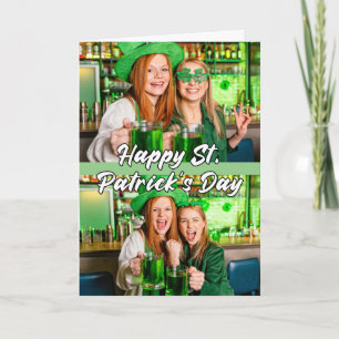 St. Paddy's Day Custom Modern 2-photos Modèle