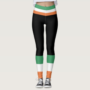 St. Paddy's Day Ireland Flag Leggings