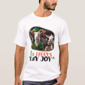 St. Paddy's Day Joy - Klaverblad Carnaval T-shirt (Voorkant)