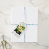 St. Paddy's Leprechaun Cadeaulabel (Met Touw)