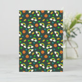 St. Paddy's Pattern Feestdagenkaart (Staand voorkant)